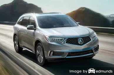 Insurance rates Acura MDX in Fort Wayne