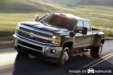 Insurance rates Chevy Silverado 3500HD in Fort Wayne