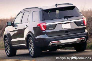 Insurance rates Ford Explorer in Fort Wayne