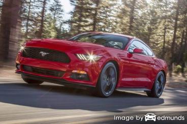 Insurance rates Ford Mustang in Fort Wayne