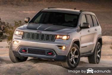 Insurance rates Jeep Grand Cherokee in Fort Wayne