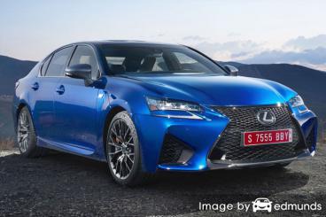 Insurance rates Lexus GS F in Fort Wayne